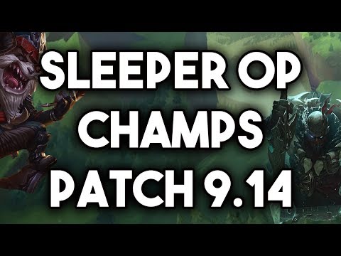 10 Sleeper OP / Underrated Champs For Patch 9.14 | Best Underrated Champs For Solo Queue