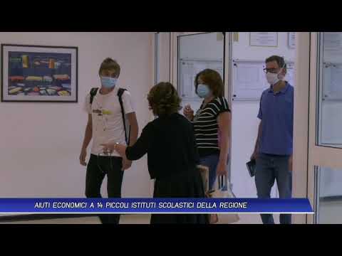 AIUTI ECONOMICI A 14 PICCOLI ISTITUTI DELLA REGIONE
