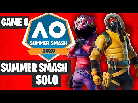 Fortnite Summer Smash SOLO Game 6 Highlights Fortnite Australian Open
