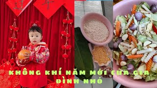 Cô dâu Việt làm bánh chưng ,củ cải chua ngọt và lấy rau thơm mua trên mạng và cái kết không thể ngờ!