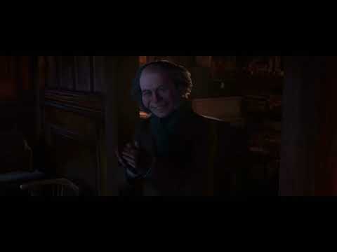 A Christmas Carol (2009) - Fred Invites Uncle Scrooge to Dinner [UHD]