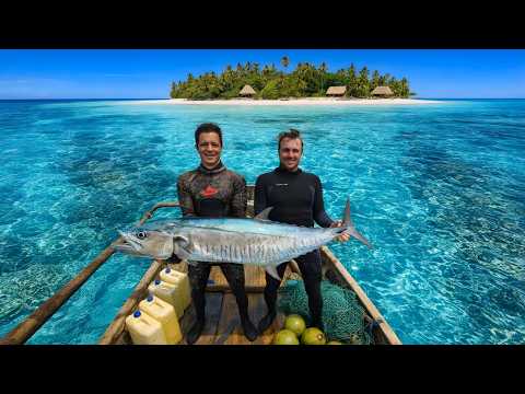Fiji Survival: Spearfishing Massive Fish for a Remote Village | RAW & REAL 🇫🇯