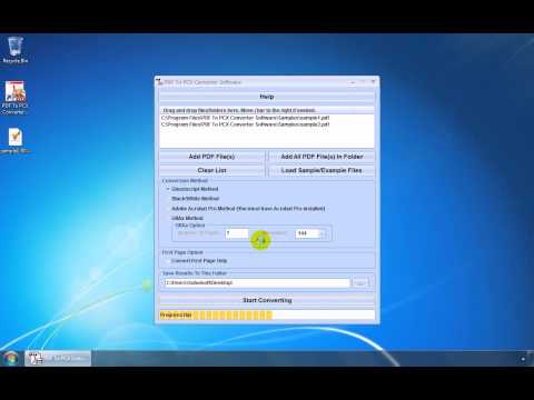 PDF To PCX Converter Software