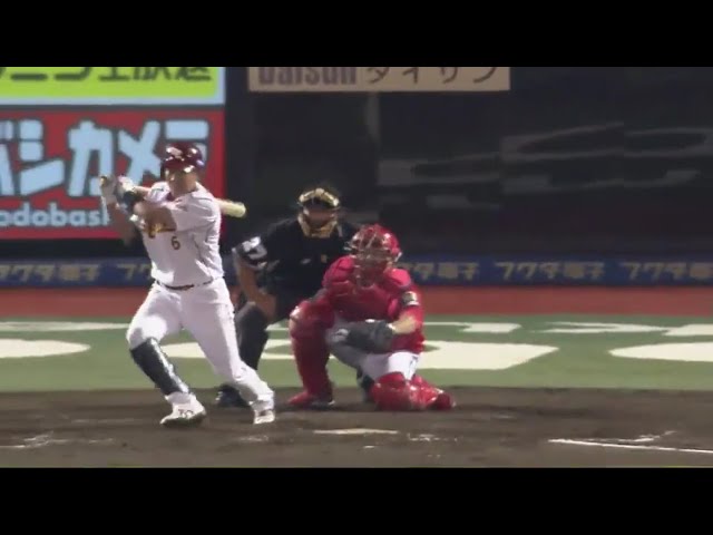 【4回裏】イーグルス・藤田がライト前にタイムリーを放ち反撃を見せる!! 2017/6/9 E-C