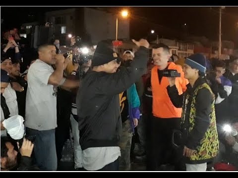 PATRON MC ft. DOMINIC Vs CARPE DIEM ft. KEN ZINGLE - STREET FREESTYLER APRIORISMO K.O. BOGOTÁ 2019
