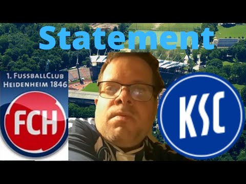 Statement  Heidenheim gegen Karlsruher SC  34 Spieltag 21.22
