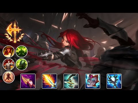 KatEvolved  Katarina Montage - CHALLENGE KATARINA MAIN | LOL SPACE