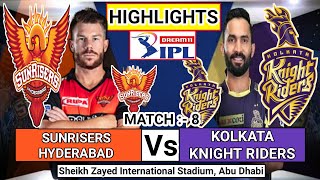 SRH VS KKR | kkr vs srh ipl 2020 Full Match Highlights | ipl 2020 highlights | ipl 2020 live match