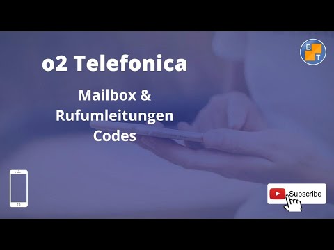o2 Telefonica Rufumleitungen und Mailbox Codes
