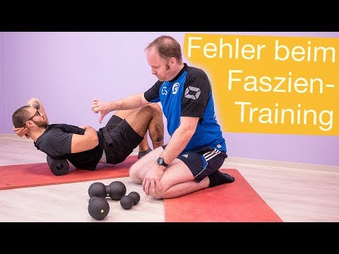 The most common mistakes in fascia training with fascia rolls ❌