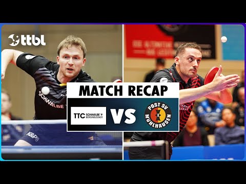 BERGNEUSTADT vs. MÜHLHAUSEN (Tischtennis Bundesliga Recap) | Matchday 4 | 2025/2026