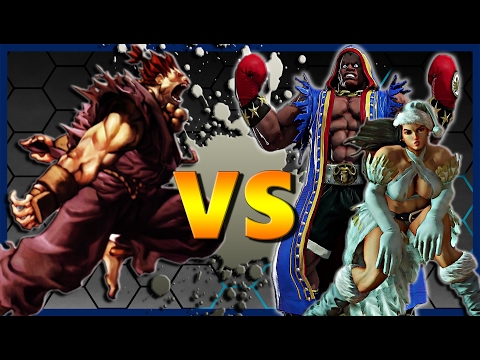 Snake Eyez (Akuma) Vs Pr Balrog , Mike Ross , 801 Strider (Balrog / Laura) - SF5 / SFV