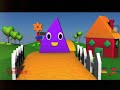 The Shapes Song Shapes Song Learn Shapes For Kids Nursery Rhymes Kids Songs Children Songs