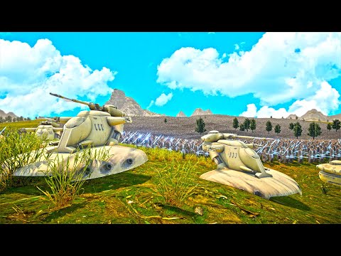 Star War AAT & T-45, Jedi knight Against 2.1 Million Zombies !!! Ultimate epic battle simulator 2