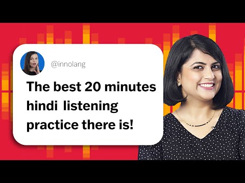 20 Minutes of Real Life Hindi Listening Skills | For ALL Learners