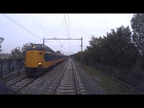 A train driver's view: Rotterdam CS - Uitgeest, SLT, 01-Nov-2019