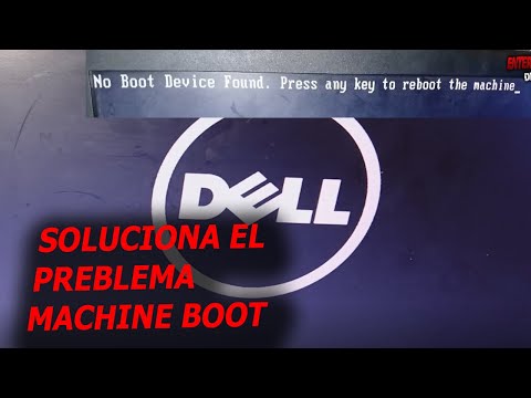 No Boot Device found Press any key to reboot the machine, SOLUCION