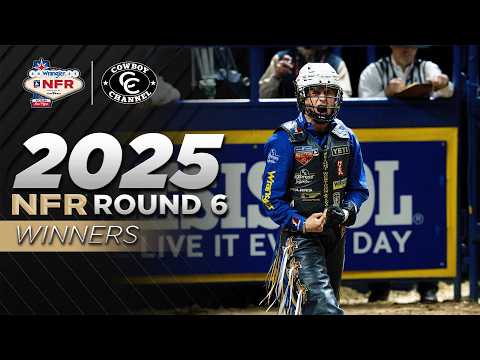 2025 NFR Round 6 Winners 🏆 Stetson Wright’s 6th Win, Kassie Mowry and more | Cowboy Channel