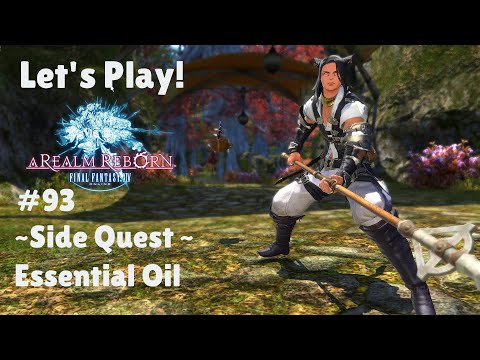Let's Play Final Fantasy XIV #93 - Side Quest - Essential Oil