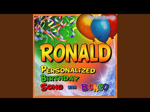 Ronald Personalized Birthday Song With Bonzo