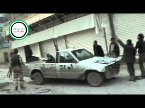 استهداف نقاط النظام في حي العامرية في التجربة الأولى لمدفع هاون محلي الصنع