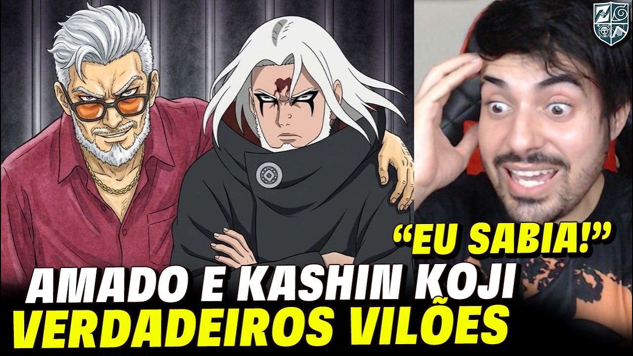 AMADO E KOJI 🔥 VILÕES FINAIS DE BORUTO!! - FRED ANIMES