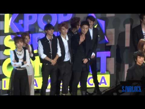 121110 SBS Kpop Super Concert Ending B2ST 1