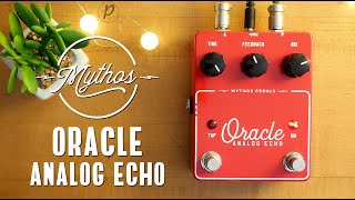Video thumbnail for Mythos Pedals Oracle Analog Echo by Pedal of the Day