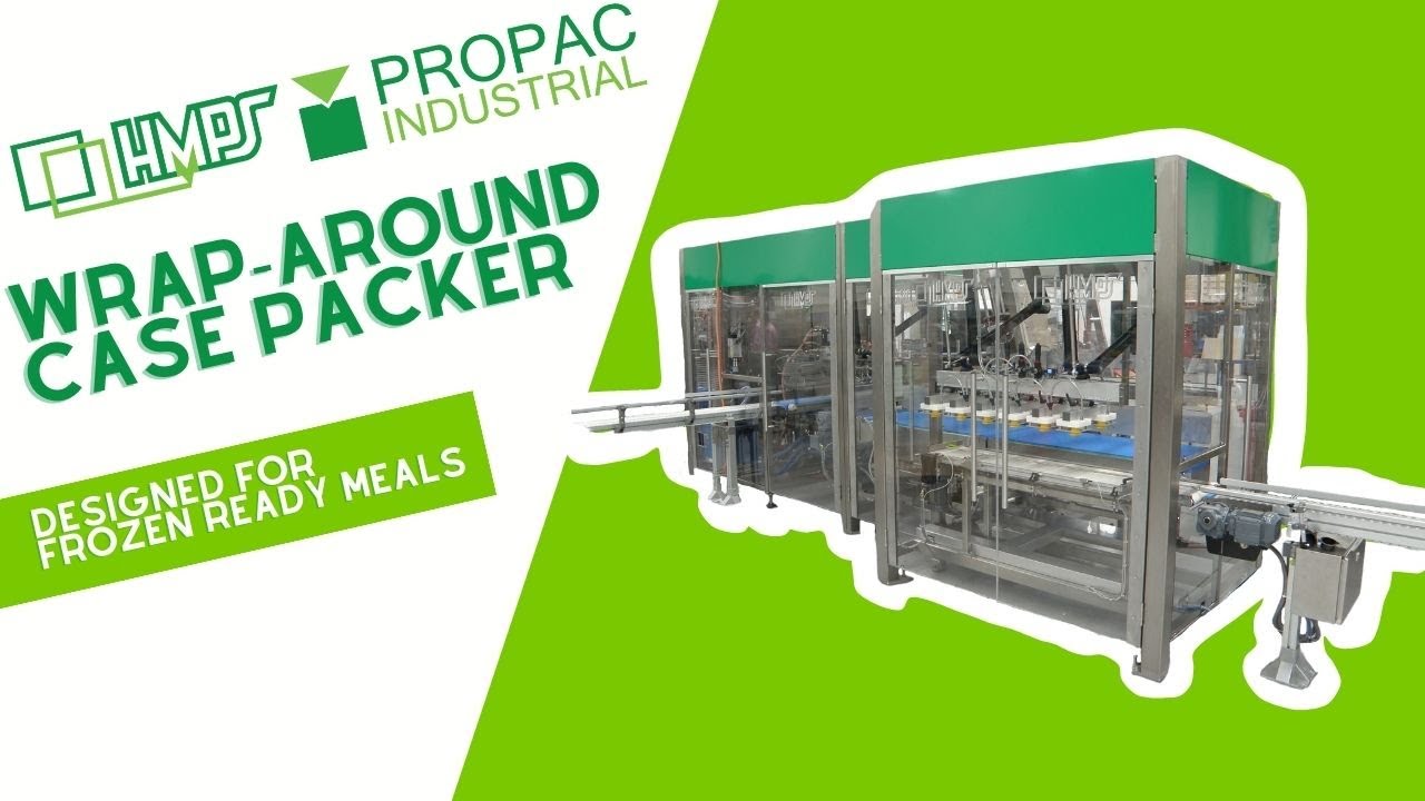 Innovative Wraparound Casepacker System for Frozen Meals | HMPS Automation