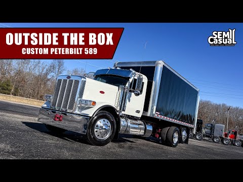 This Peterbilt 589 Box Truck Is Built Different