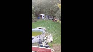 faze tari cu masina peste piscina