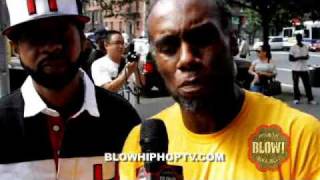 DEAD PREZ &quot;MALCOLM GARVEY HUEY&quot; BEHIND THE SCENES: BLOWHIPHOPTV.COM