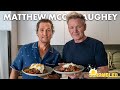 Gordon Ramsay Teaches Matthew McConaughey How To Make The Ultimate Steak Eggs