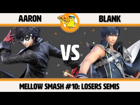 Mellow Mushroom SSBU #10 - Aaron (Joker) vs Blank (Chrom) Smash Ultimate Losers Semis