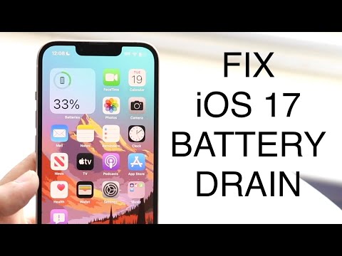 How To FIX iOS 17 Battery Drain!