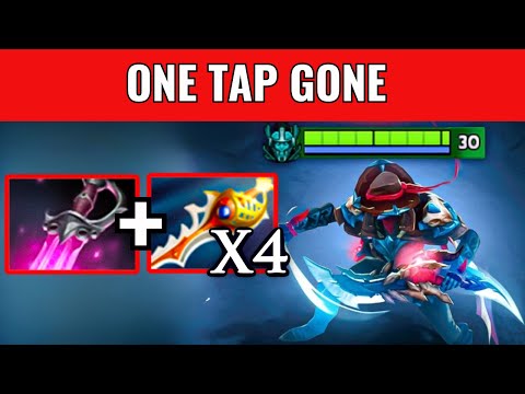 5K MMR Phantom Assassin 60Kills One Shot with x4 Rapiers + Khanda