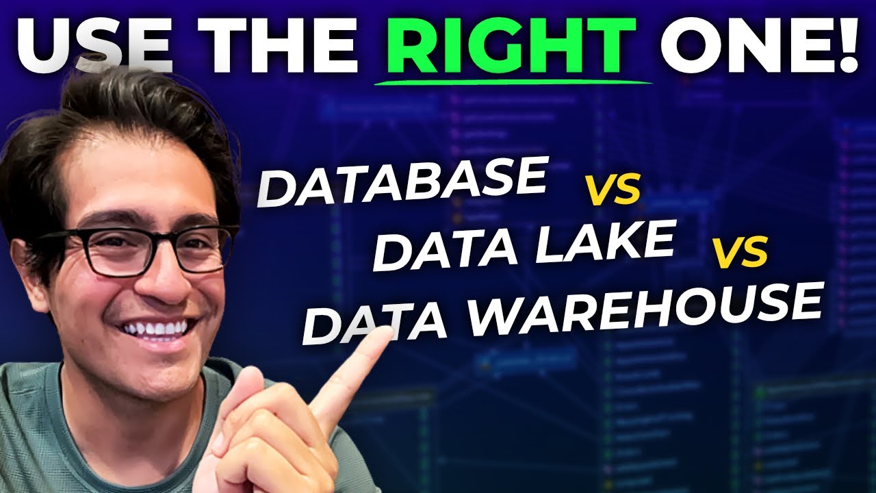 Data Warehouse vs Data Lake vs Database | What is the Difference? (2024)