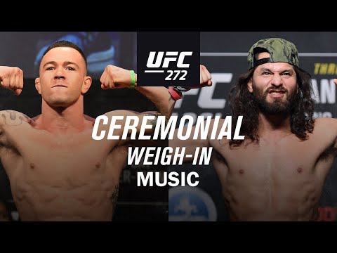 UFC Main Event Weigh In Music 2022 ( Full Version)