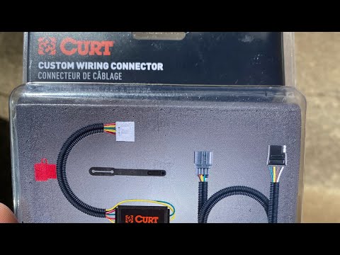 Honda Ridgeline - CURT 56365 trailer light kit install | Running lights problem.