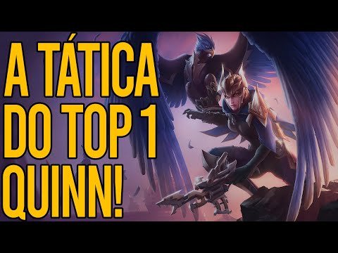 A tática do brasileiro top 1 Quinn do MUNDO!
