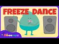 Party Freeze Dance Song - THE KIBOOMERS Preschool Songs - Circle Time Game