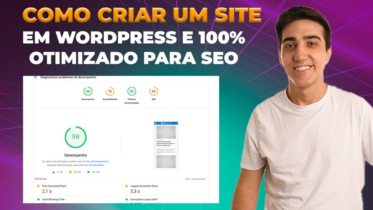 COMO FAZER UM SITE DO ZERO COM WORDPRESS [PRONTO PARA SEO!]
