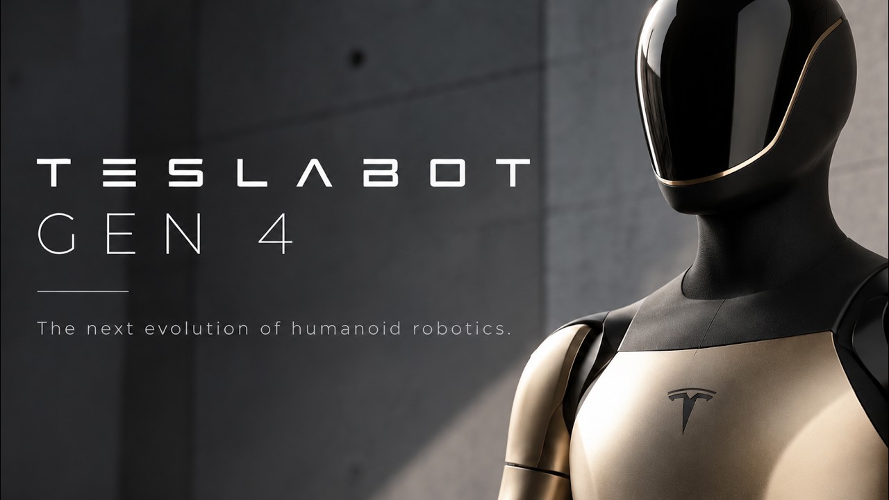 Tesla Bot Gen 4: Илон Маск представляет нового гуманоидного робота