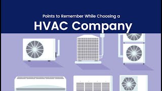 Points to Remember While Choosing a HVAC Company