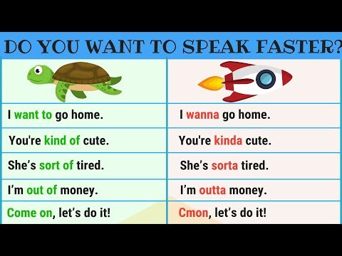 Do You Want To Speak English Faster? Common Informal Contractions You Will Hear