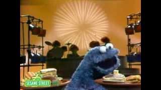 Sesame Street: Cookie Monster Sings &#39;Hey Food&#39; (Low tone) with auditorium reverb