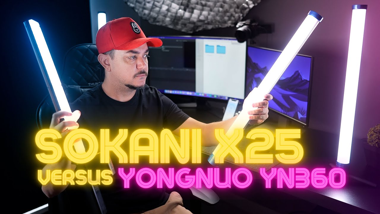 Descubra quem é o melhor! O Led que Supera o YN360 🤔