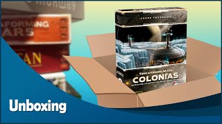 Unboxing - Terraforming Mars: Colonias