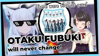 FUBUKI, A Highly Capable Otaku! Talk at Subaru's Hut!! | Hololive Clip Eng-sub