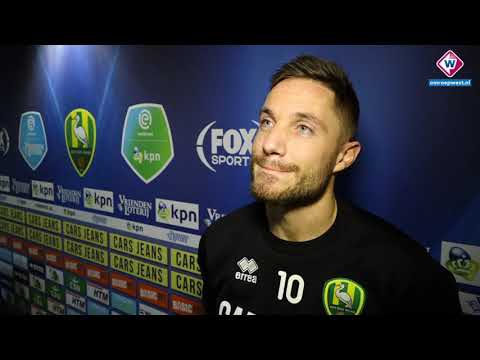 ADO-speler Aaron Meijers: 'Gaan voor goed resultaat en lekker de kerst in'